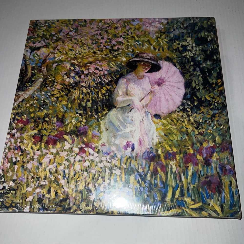 Laurel Ink Fine Art 500 Piece Jigsaw Puzzle: The Pink Parasol By Frederick Carl